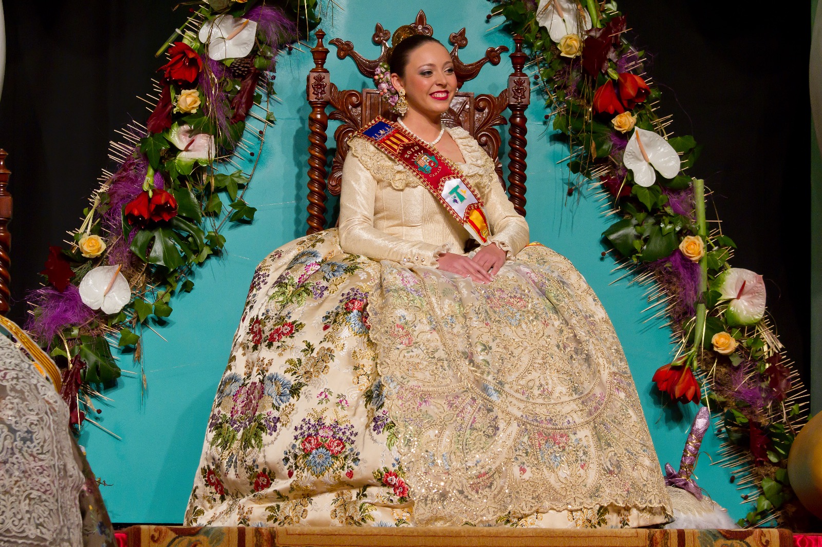 2018.01.15 Carmen Salvador és la Festera de Gràcia de Sant Antoni 2018