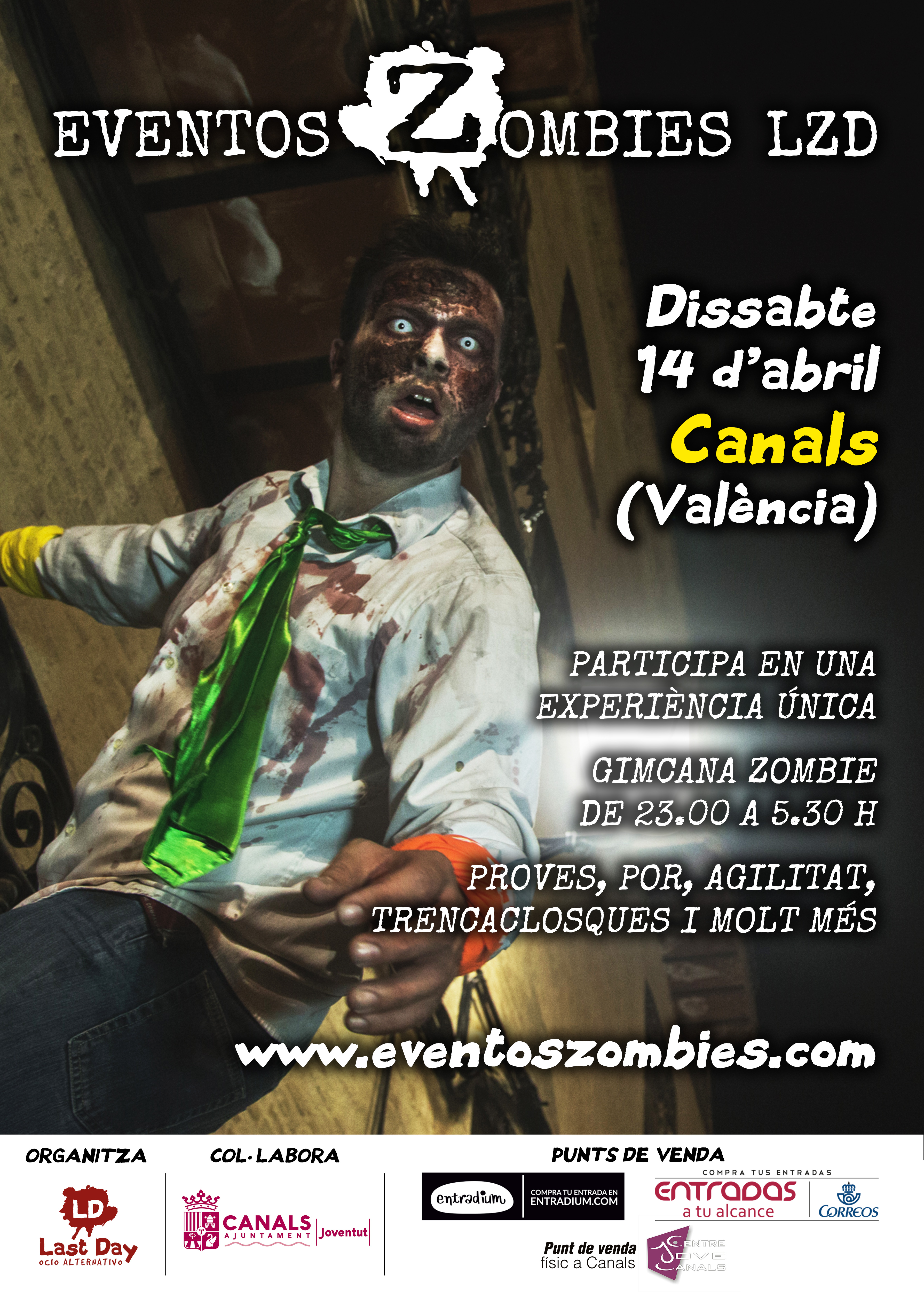 2018.01.22 'Eventos Zombies LZD' torna a Canals el 14 d'abril