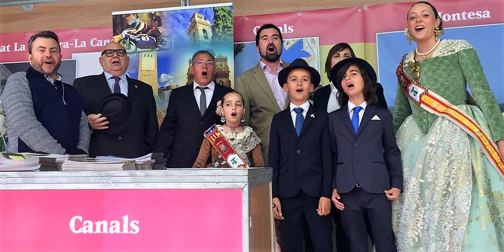 2018.05.07 Canals promociona les Festes de Sant Antoni en la Fira de les Comarques 2018