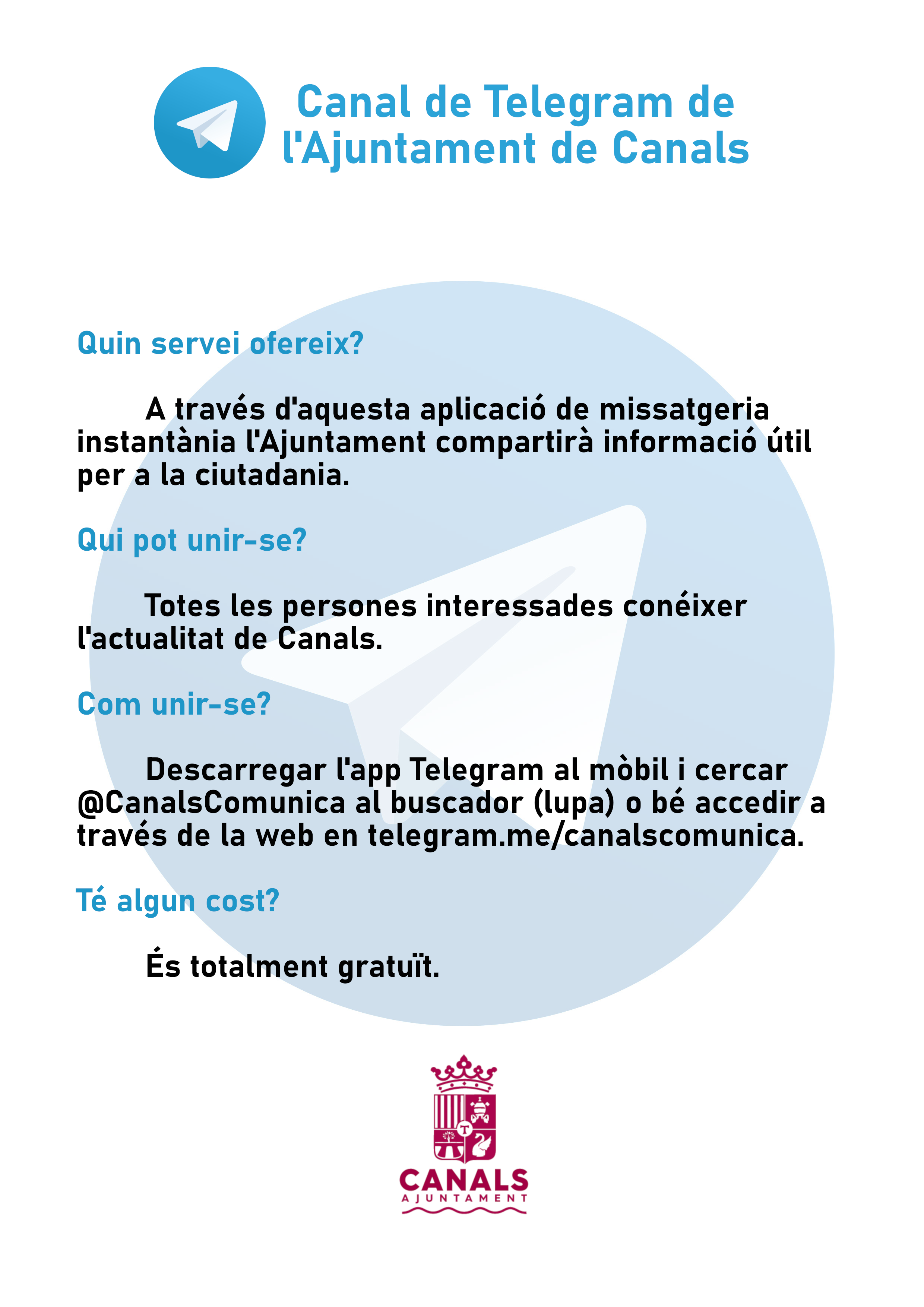 servei de telegram