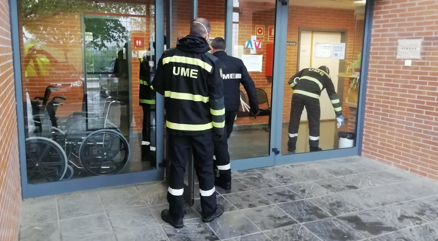 UME desinfecció edificis municipals