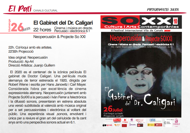 cartell gabinet caligari