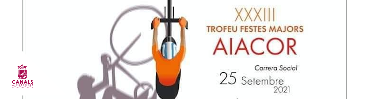 2021.09.23 Aquest dissabte: XXXIII Memorial Ricardo Tormo de ciclisme. Trofeu Festes Majors d'Aiacor
