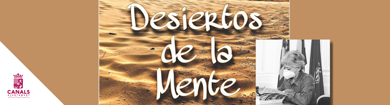 2021.10.13 Mª José Badía presenta, a la Casa de Cultura Ca Don José de Canals, el llibre solidari "DESIERTOS DE LA MENTE"