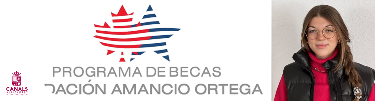 2022.02.25 La jove de Canals, Blanca Perales, aconsegueix la beca de la Fundació Amancio Ortega