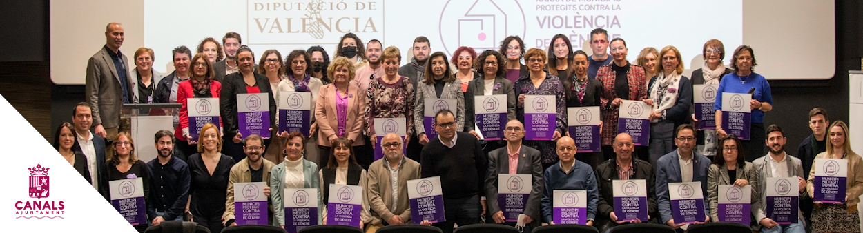 2022.04.04 Canals s’adhereix a la Xarxa de Municipis Protegits contra la Violència de Gènere