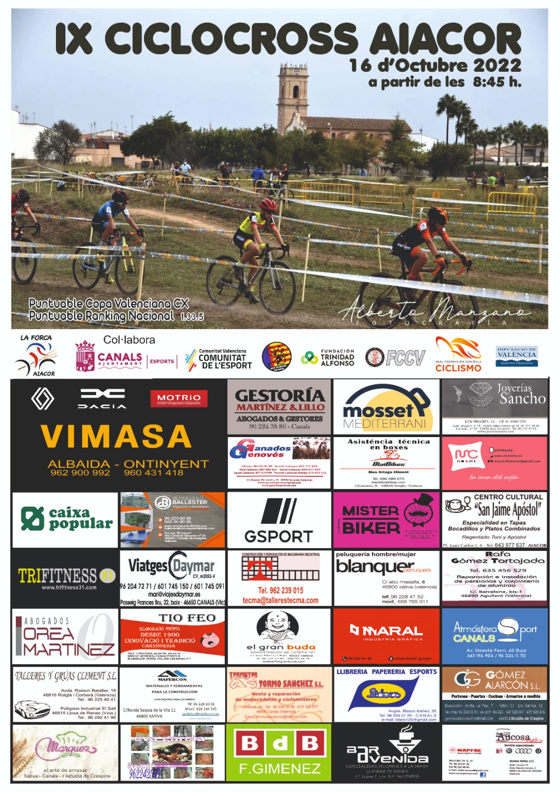 cartell ciclocross 2022