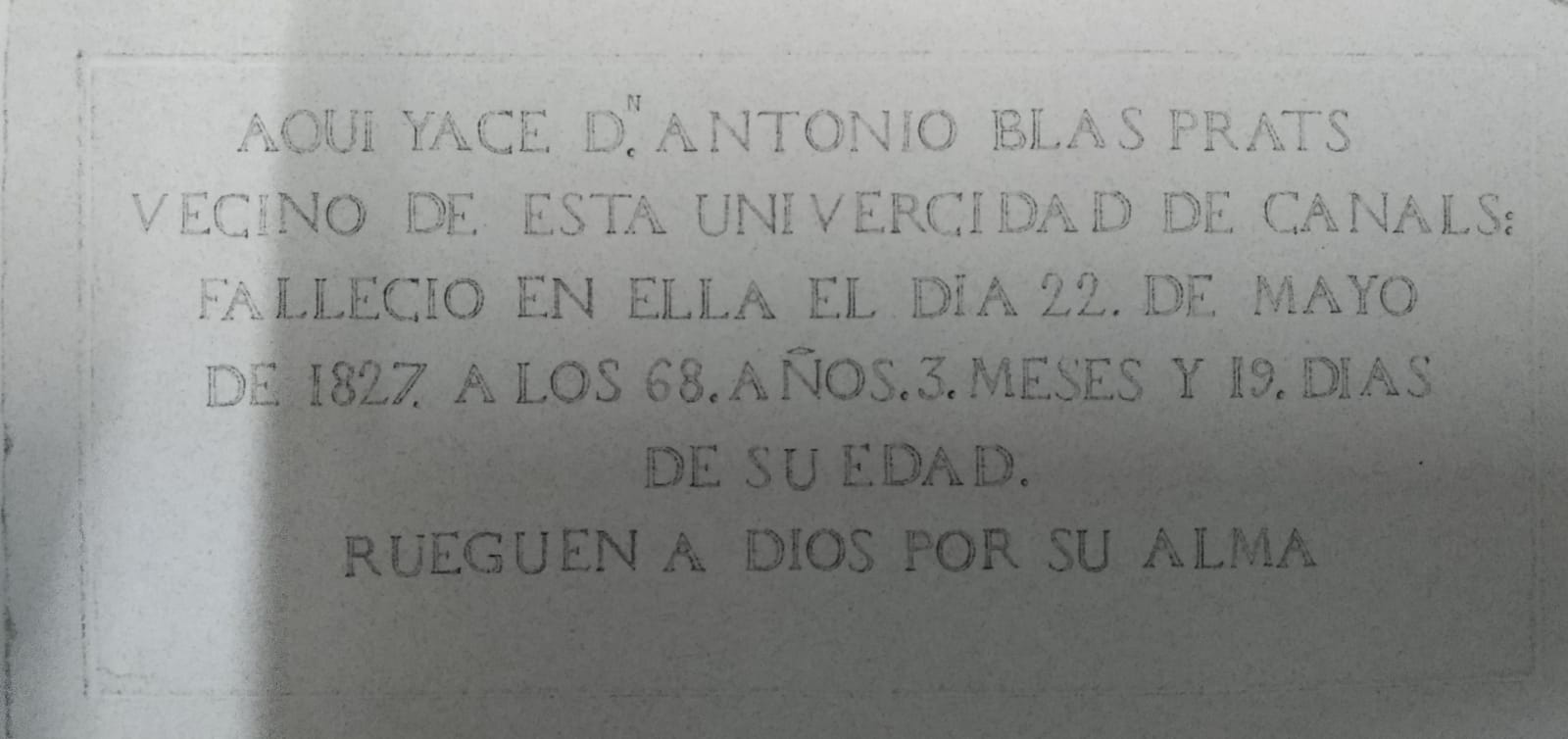 inscripcio lapida 1827 canals