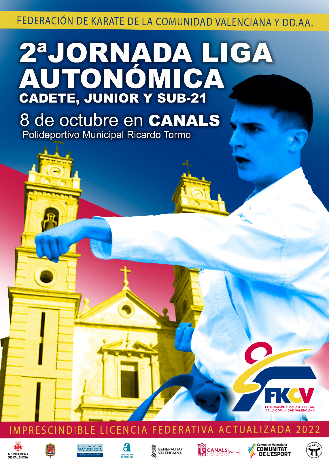 lliga autonomica karate a canals