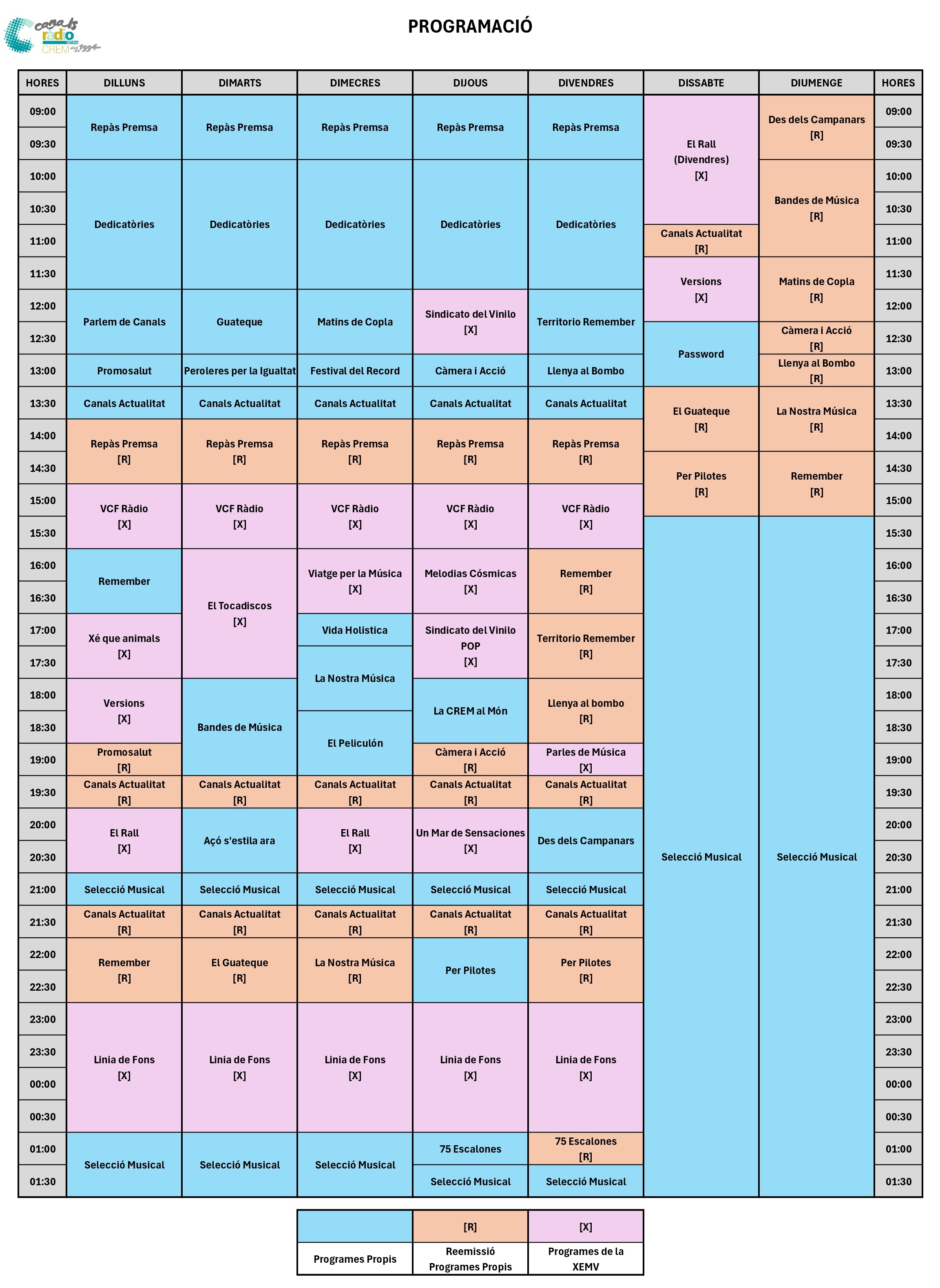 Programació Estiu 2024