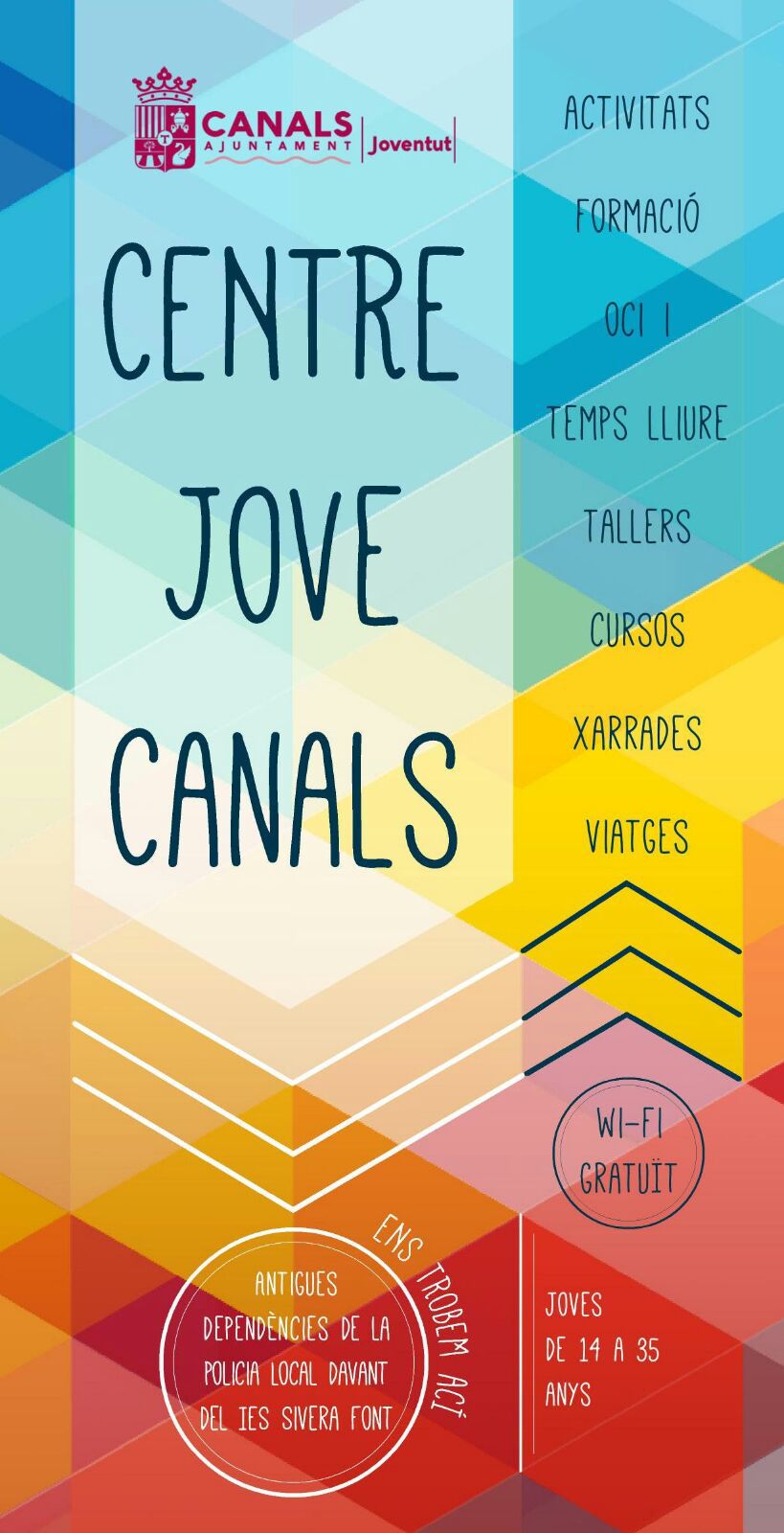 Centre Jove. Ajuntament de Canals.
