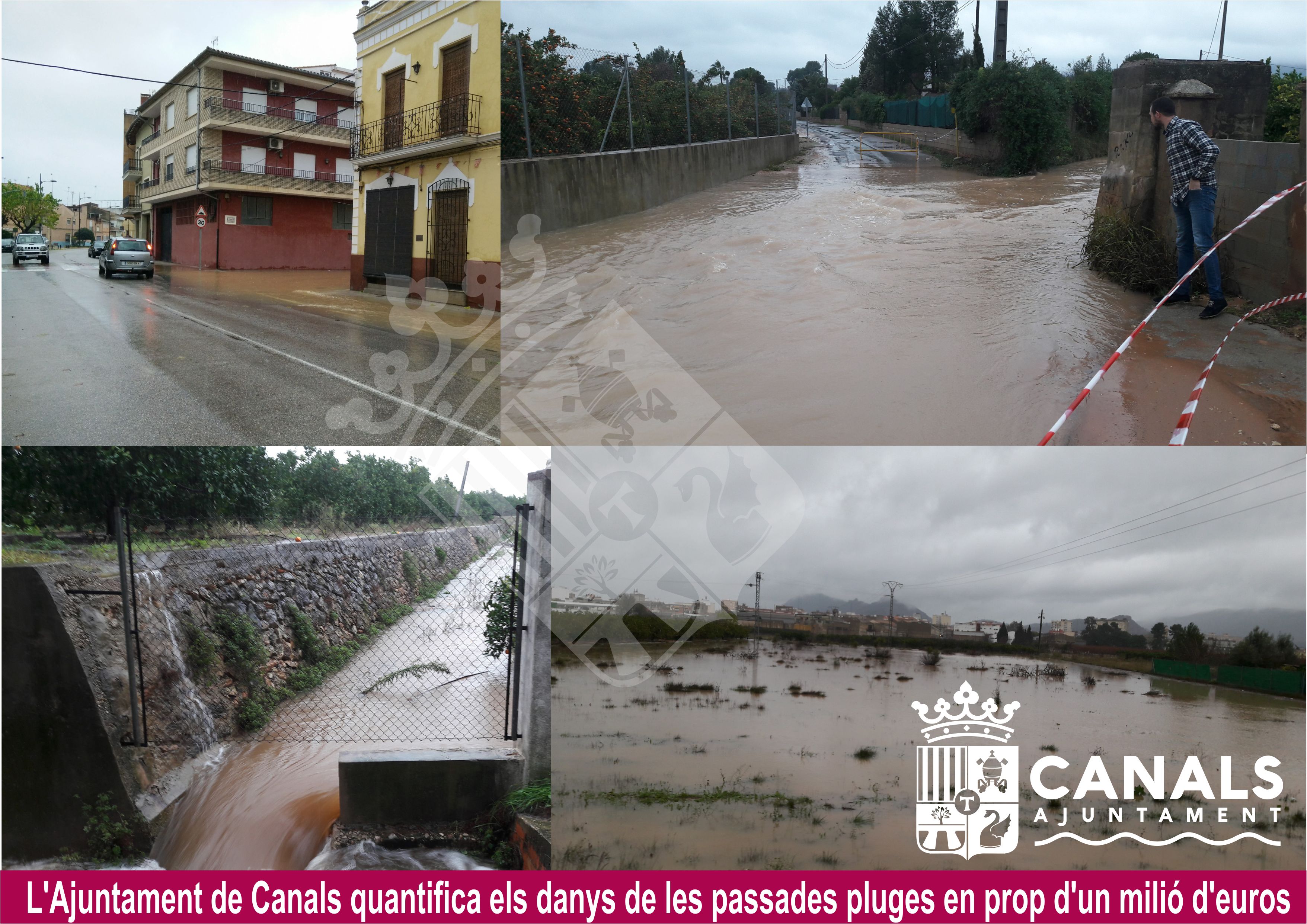 2017.02.24 Ajudes Danys pluges. Ajuntament de Canals