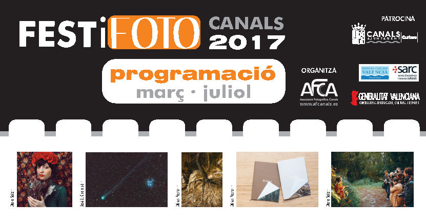 2017.03.07 Festifoto 2017 - Programació març-juliol. Ajuntament de Canals.