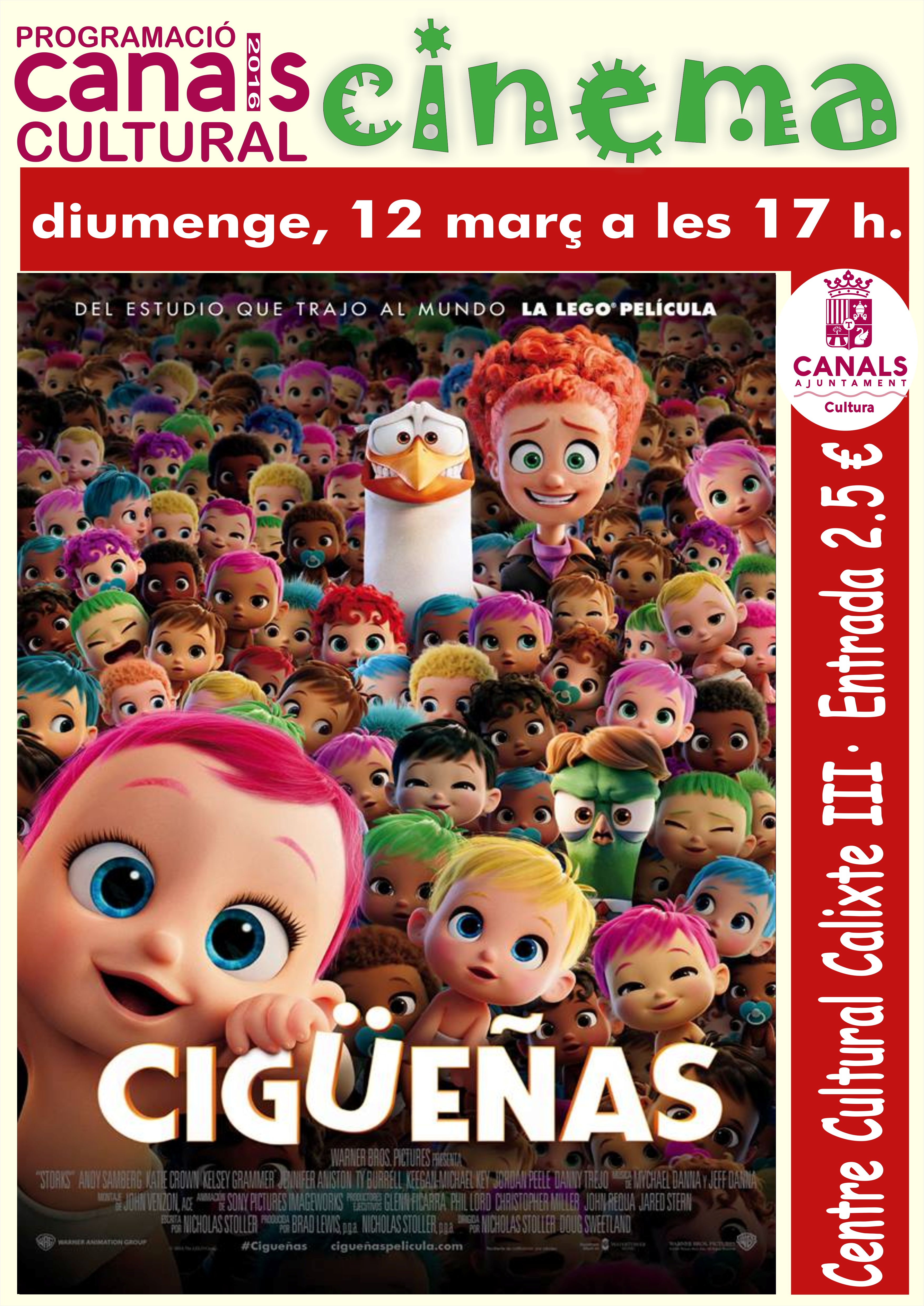 2017.03.10 Cinema Infantil. Ajuntament de Canals