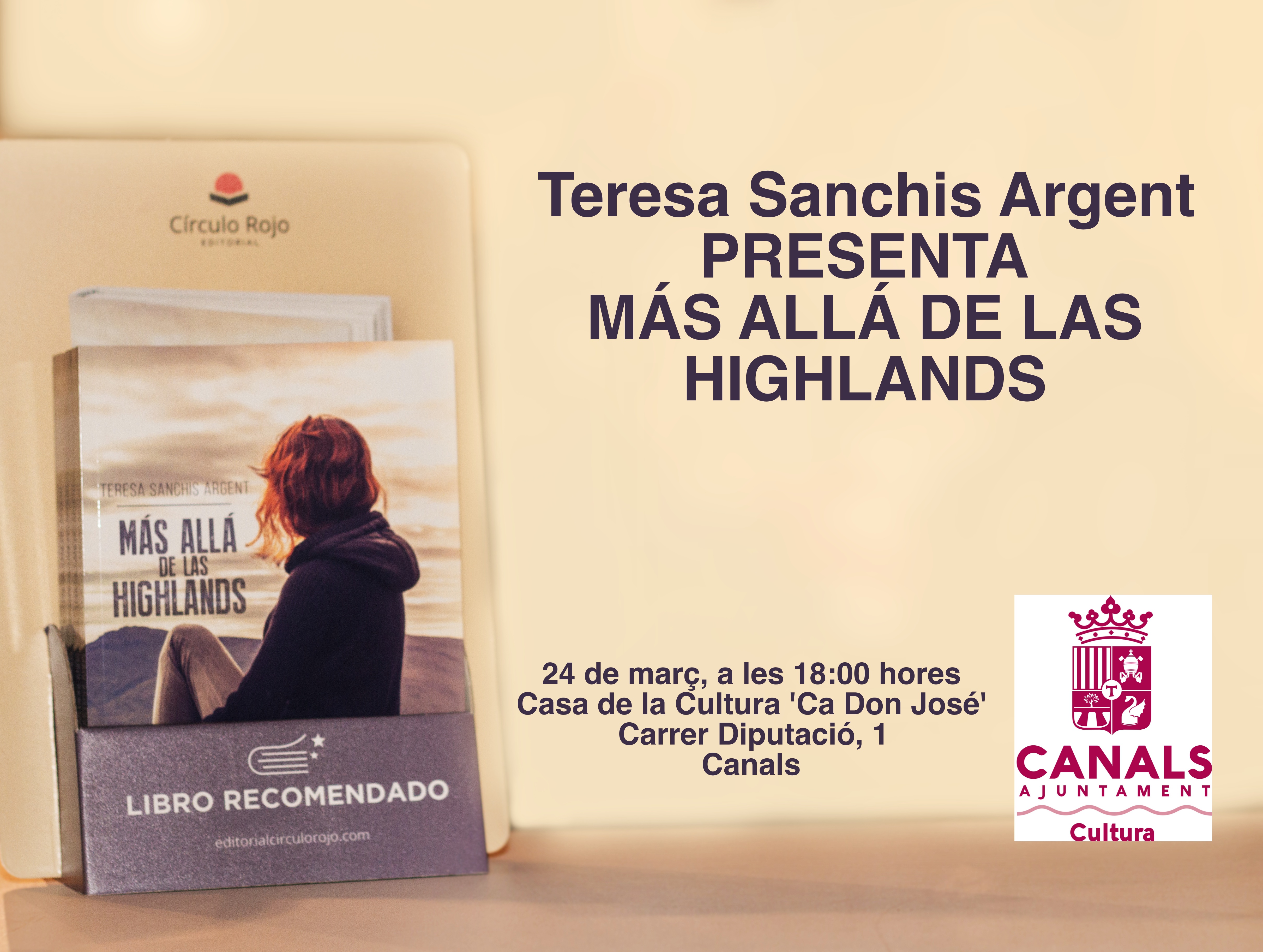 2017.03.21 Llibre Teresa Sanchis. Ajuntament de Canals