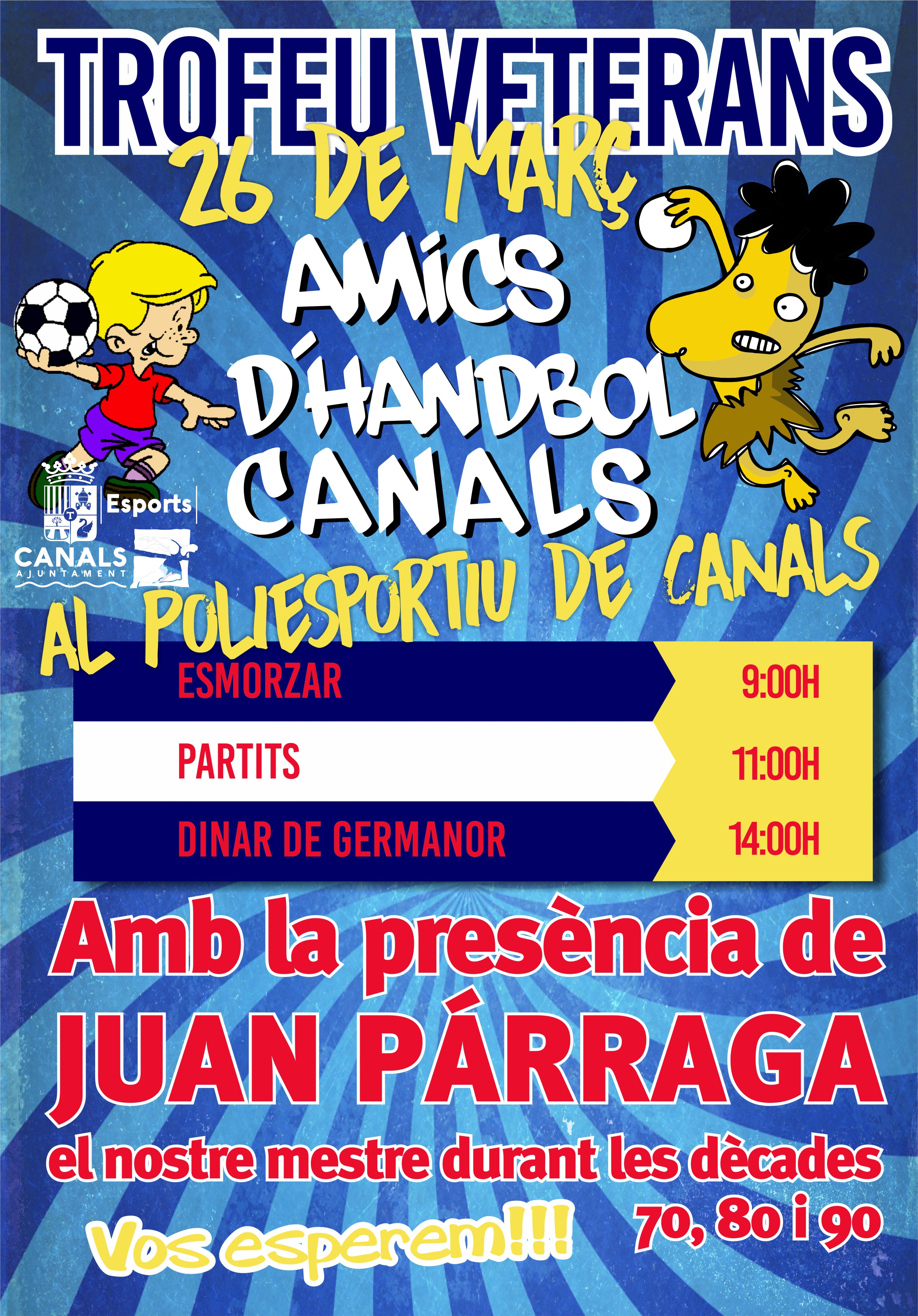 2017.03.24 Amics handbol. Ajuntament de Canals