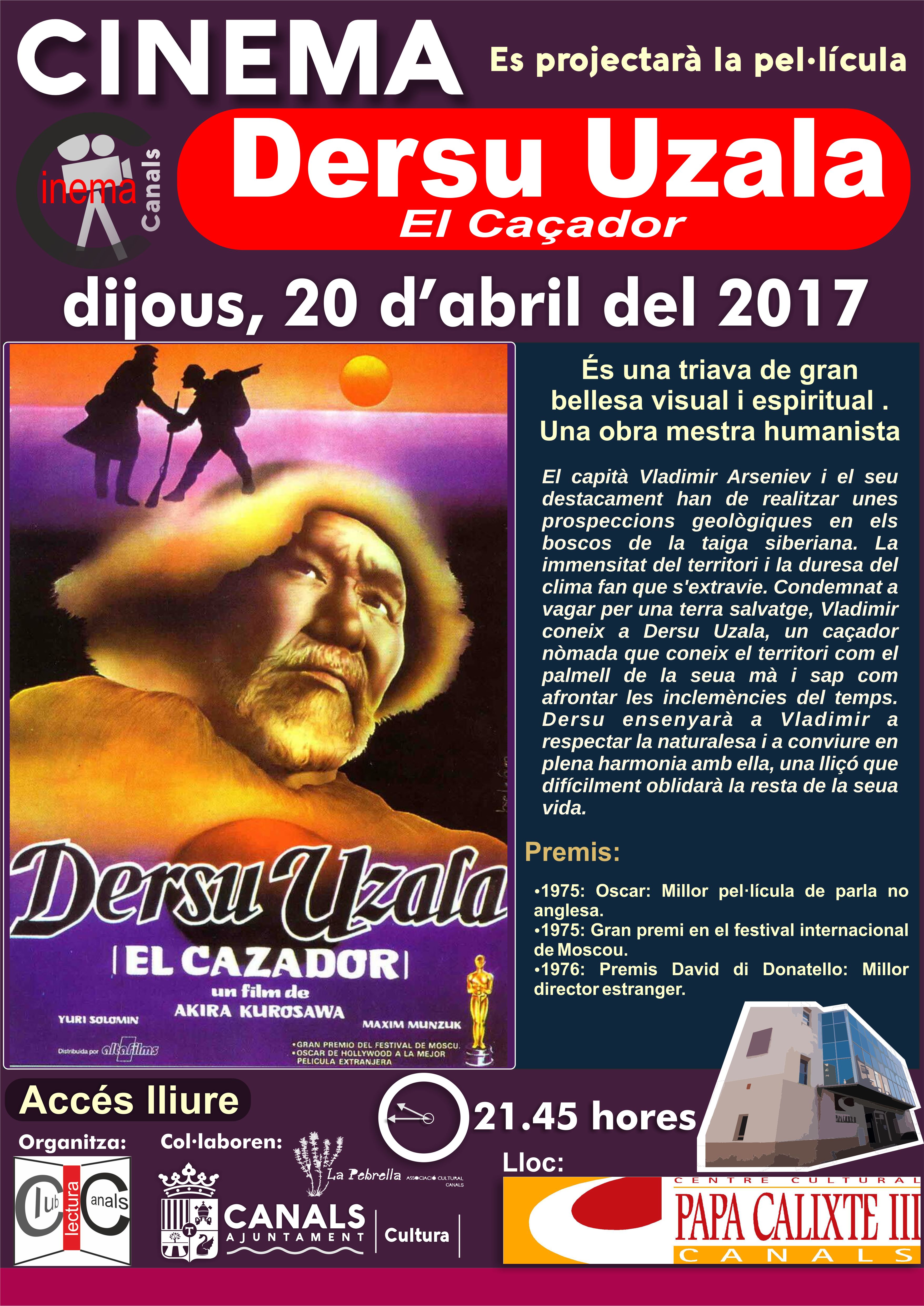 2017.04.19 Cinema Club de Lectura Canals. Ajuntament de Canals