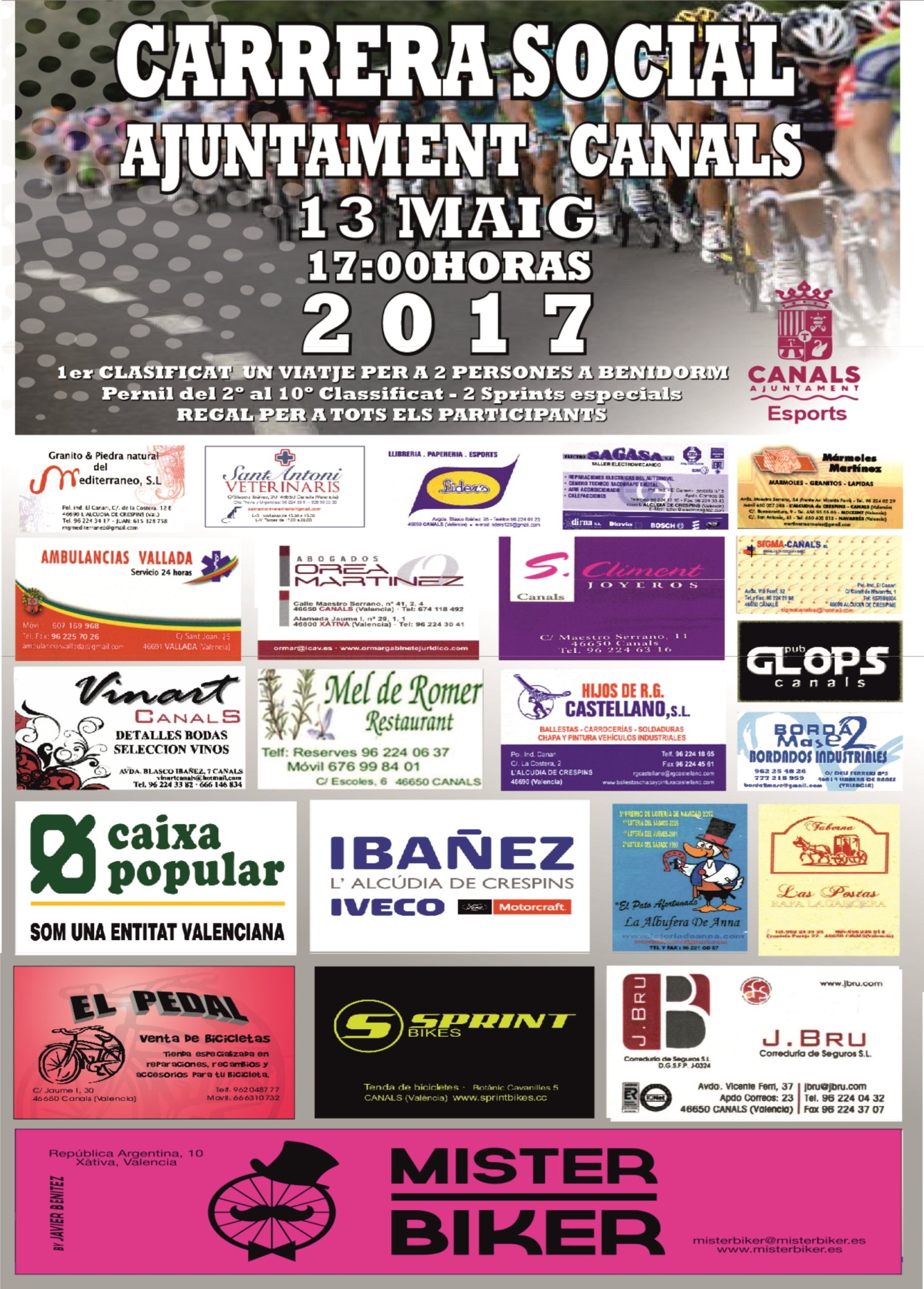 2017.05.10 Carrera Social. Ajuntament Canals