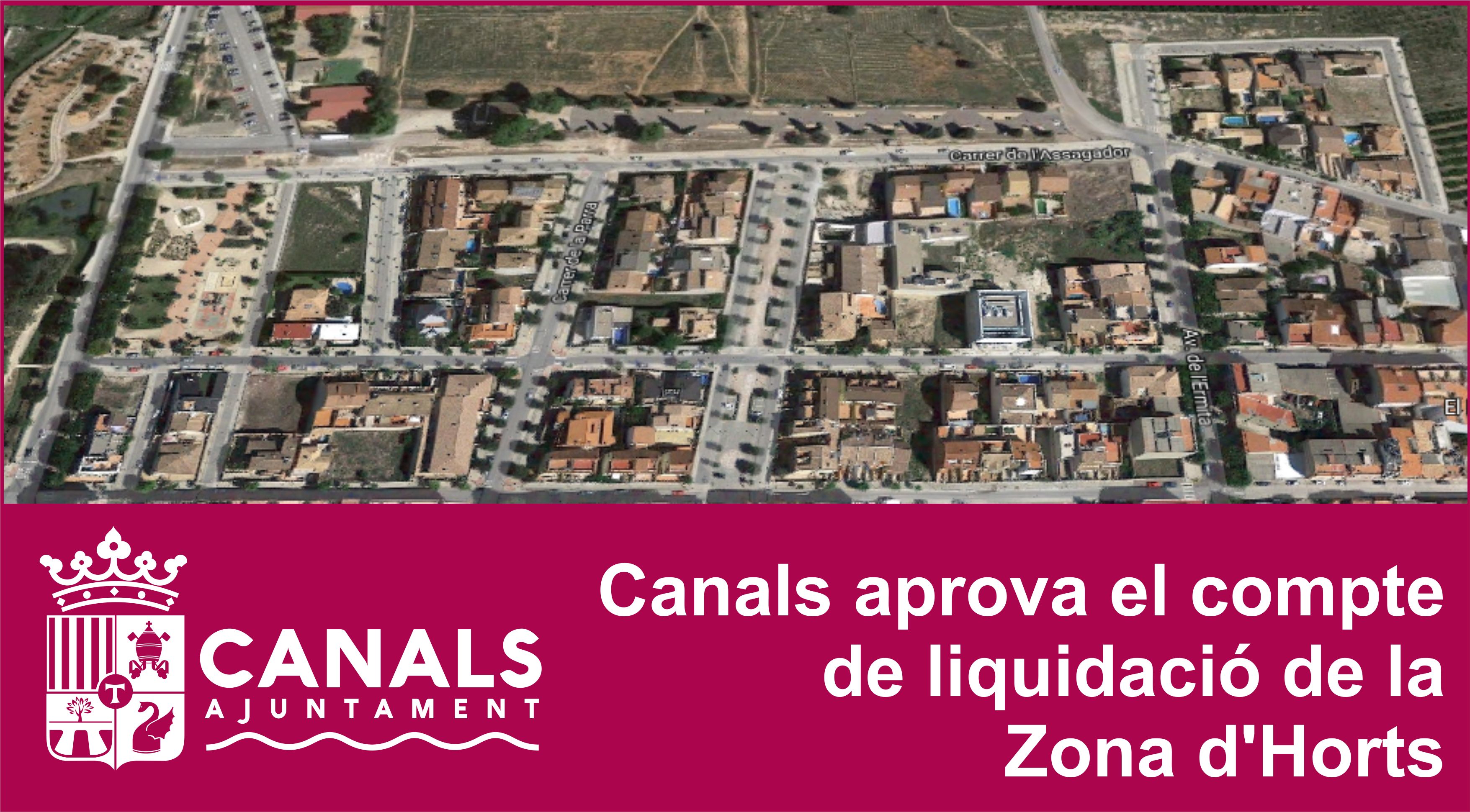 2017.05.15 Zona d'Horts liquidació. Ajuntament de Canals