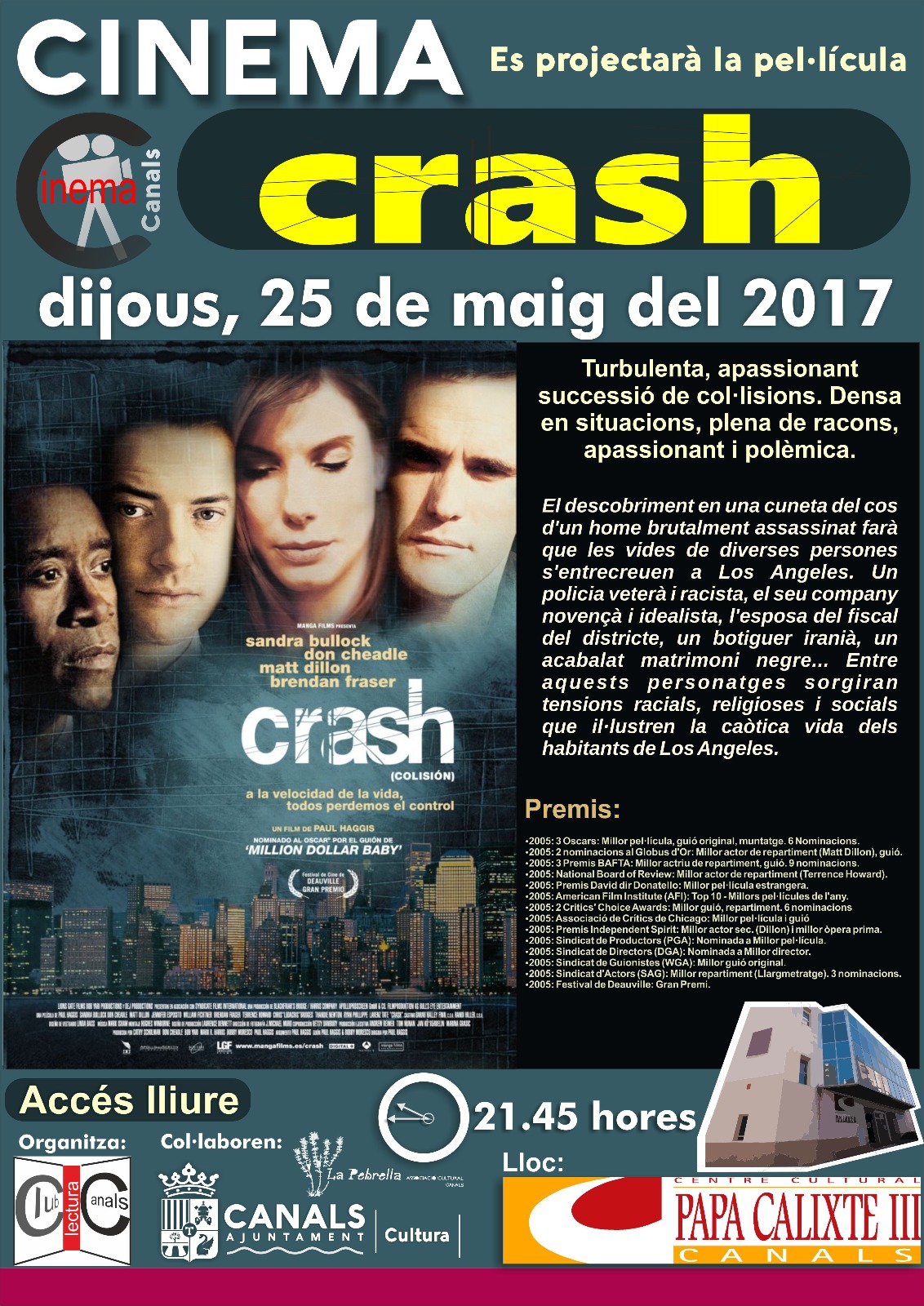 2017.05.23 cinema. Ajuntament de Canals