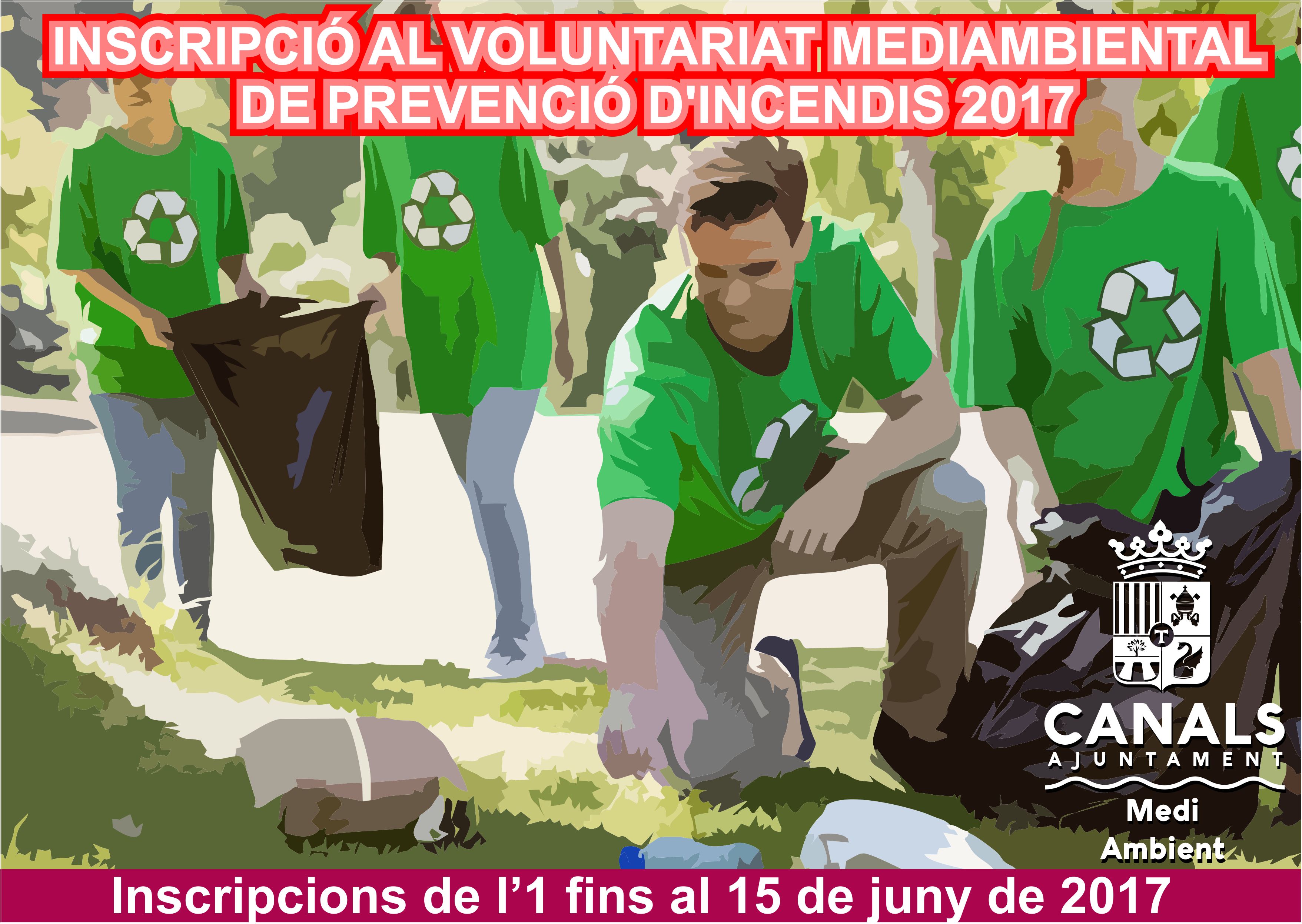 2017.05.29 voluntariat mediambiental. Ajuntament de Canals