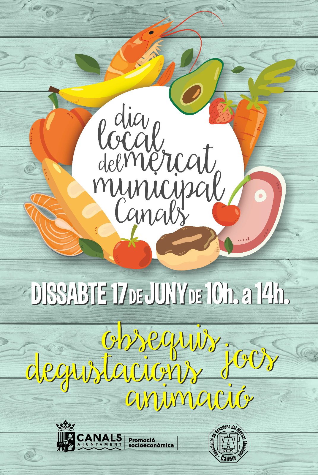 2017.06.15 Dia Local del Mercat Municipal. Ajuntament de Canals