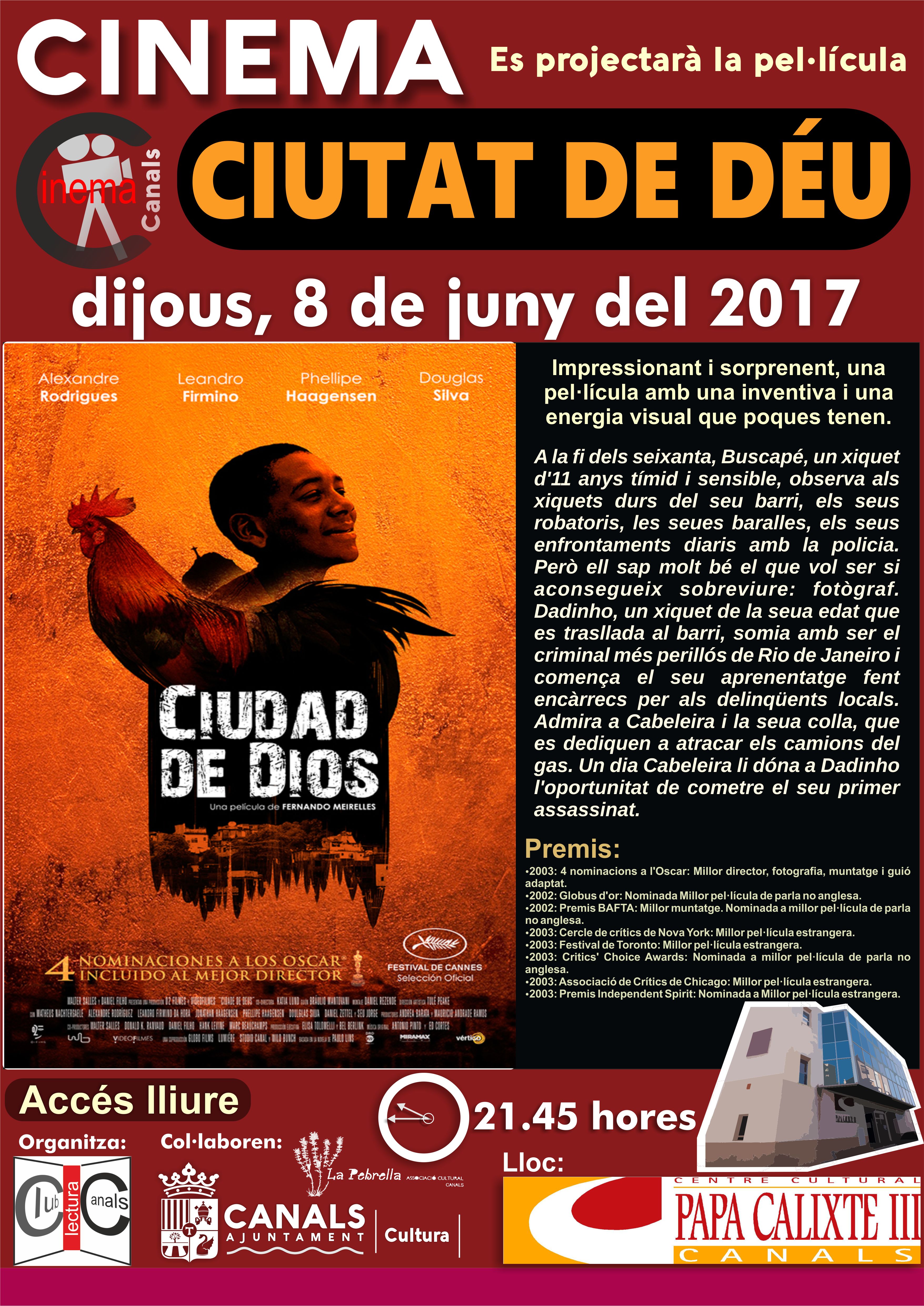 2017.06.06 cinema. Ajuntament de Canals