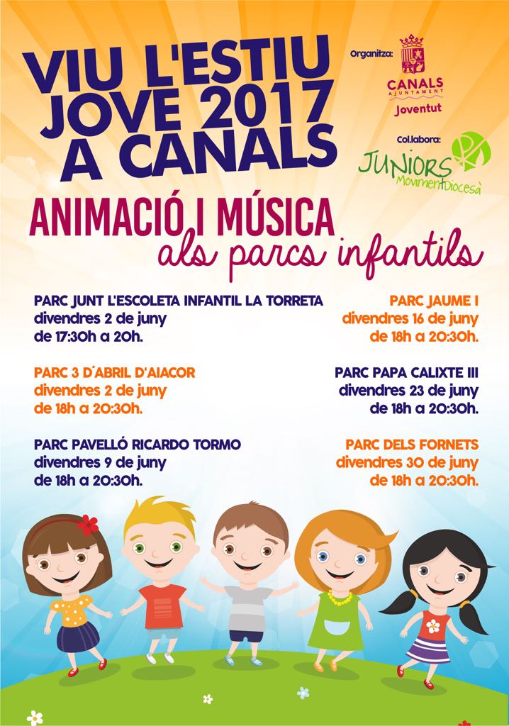 2017.06.08 Animació parcs infantils. Ajuntament de Canals