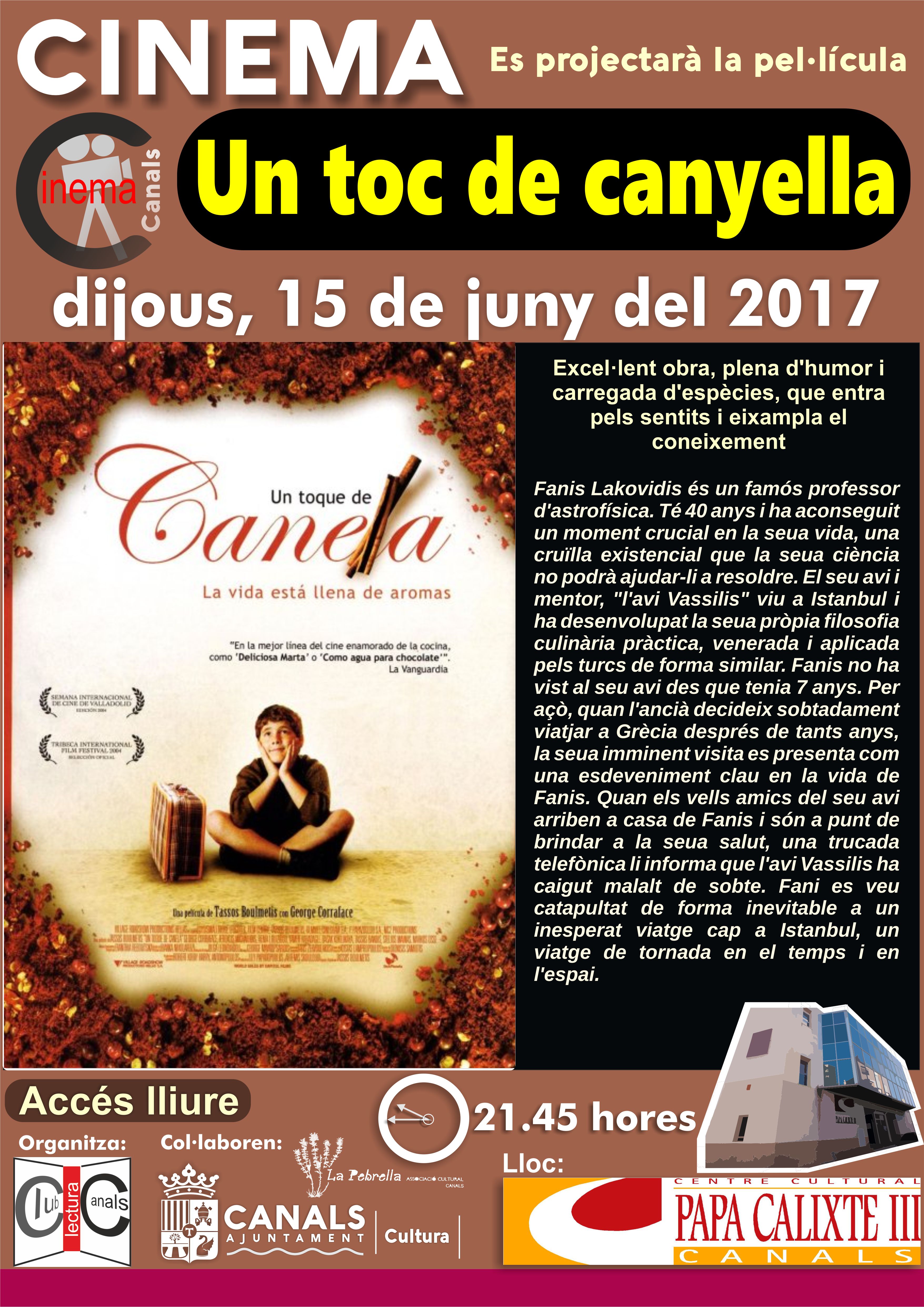 2017.06.12 cinema. Ajuntament de Canals
