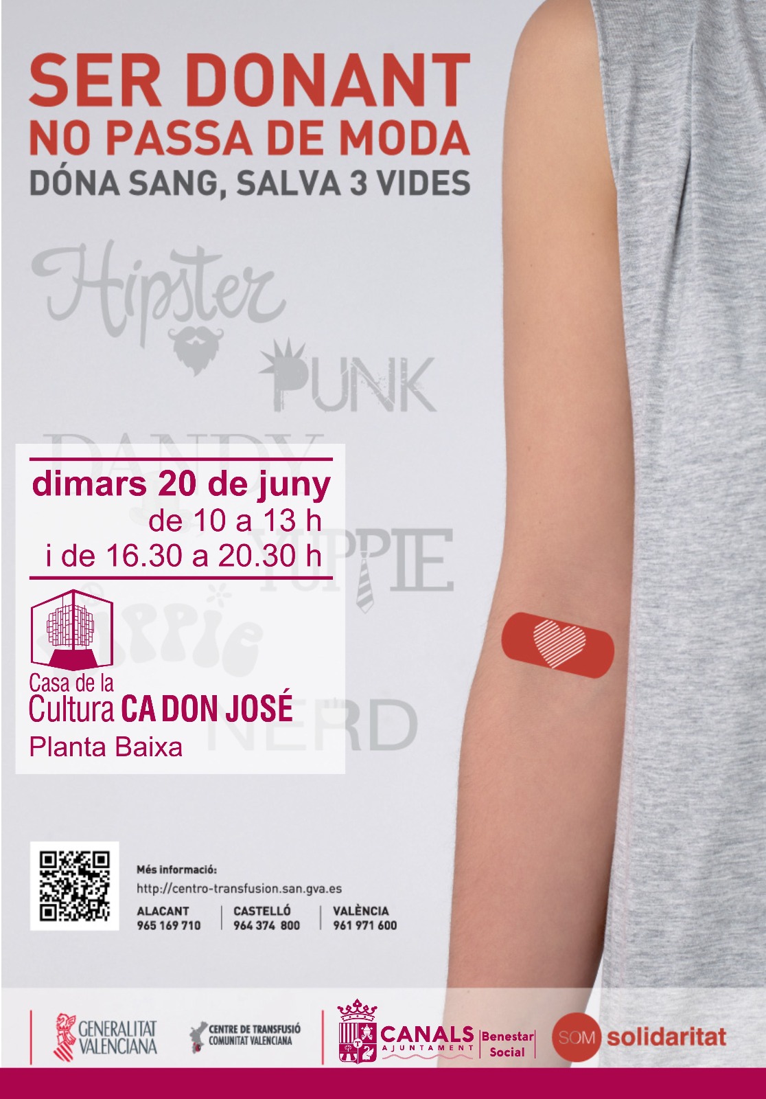 2017.06.16 donació sang. Ajuntament de Canals
