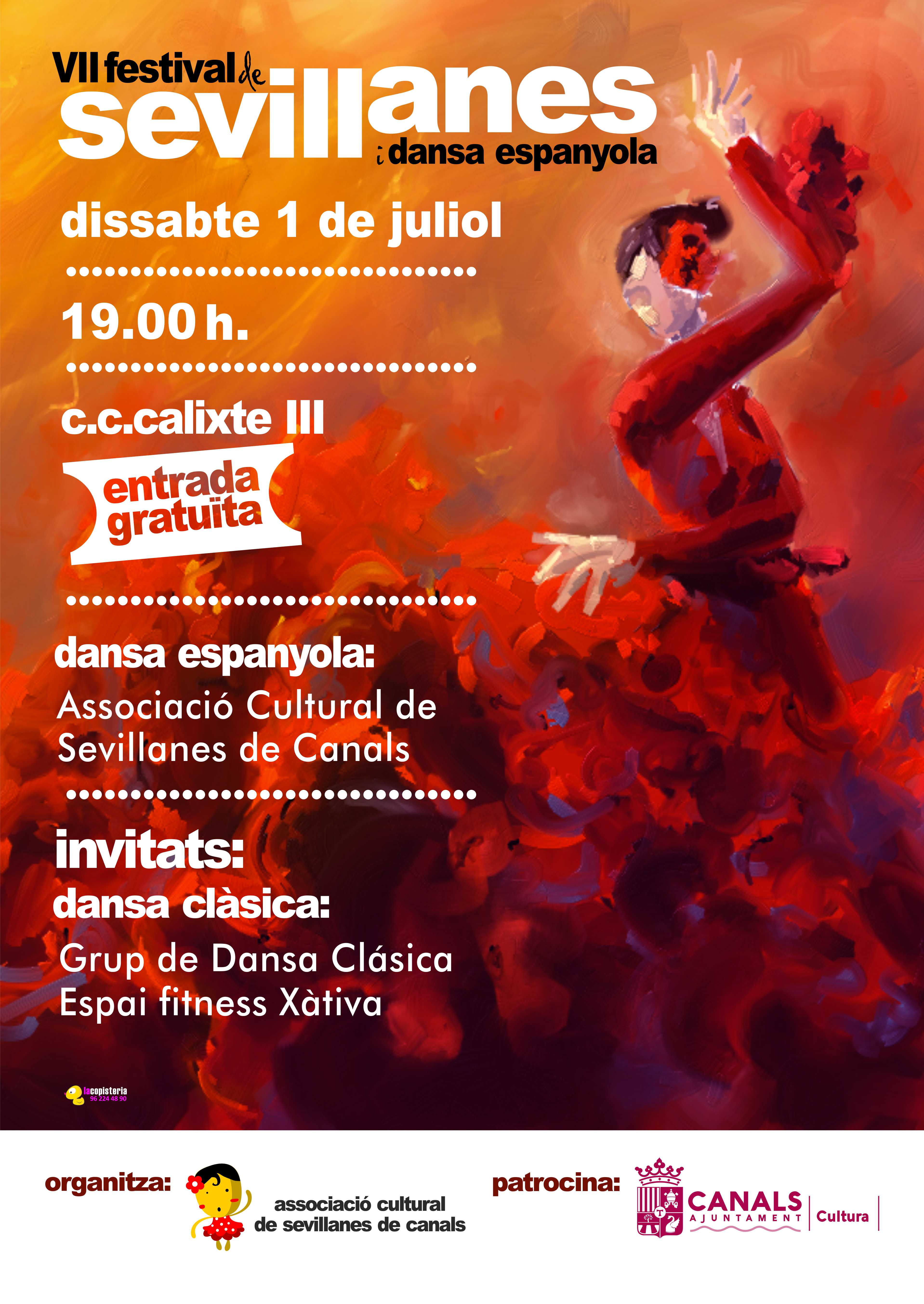2017.06.28 Festival Sevillanes. Ajuntament de Canals